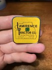 Vintage John Deere Tractor Factory Tape Measure Barlow Antique Advertising
