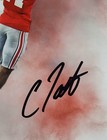 Carnell Tate Signed Auto 8x10 Photo Ohio State Buckeyes Coa Witnessed     