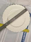 Crazed Spode England Jewel Dinner Plate White Cream 10 5 8 