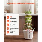 Uimoso Hydroponic Vertical Garden System With 30 Pods And App Integration