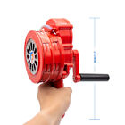 Aluminum Hand-crank Operated Emergency Alarm Siren Manual Outdoor Alarm 110db