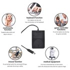 Usb Foot Switch Pedal Control For Pc Hands-free Programmable Gaming Push-to-talk