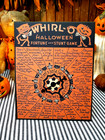 Unique Real Spinner Retro Vintage Style Halloween Whirl-o Board Game U Play Sign
