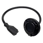 Rv Shore Heavy-duty Power Inlet Charger Outlet  20a 125v Ac Port Plug 12awg    