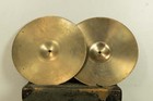 1970s Zildjian 15  New Beat Hi Hat Cymbals 1470g 1491g