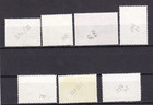 Papua New Guinea Stamps  357-358  373  396  404  448  467  used 