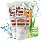 Miracle Foot Repair Cream   1 Oz   3 Pack  Repairs Dry Cracked Heels And Feet 