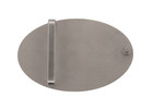 Stainless Steel Oval Metal Belt Buckle