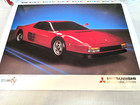 Ferrari 19 x25  Mitsubishi Lithographic Presses Large Poster Print Graphexpo 89