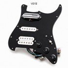 Pickguard Full Wearing Sustainer Type Minihumbucker For Stratocaster
