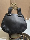 Medieval Handmade Black Leather Belt Pouch  Waist Bag With Belt Included