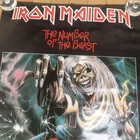 Iron Maiden Number Of The Beast 1982 Vintage Poster Funky Enterprises Original