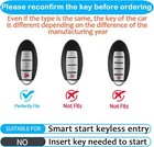Compatible With Nissan Key Fob Cover Soft Tpu Key Case For Infiniti X-trail