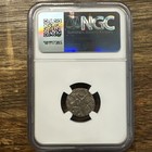 Silver - Ancient India Jital - Bull   Horseman - Ngc Genuine  2
