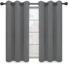 Blackout Curtains For Bedroom  Solid Thermal Insulated Grommet And Noise Redu   