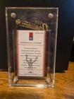 Ron Lyle Authentic Autographed Boxing Card