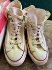 Vtg 1970s Converse Chuck Taylor Shoes Sneakers  Sz 12 5 Hi Top Made In Usa