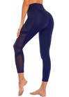 Leggings For Women Mesh High Waist Yoga Pants With Pockets S-xl Dm For Size