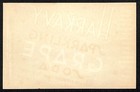 Harkavy Sparkling Grape Soda Paper Soda Label C1930 s-40 s