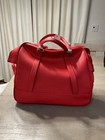 Vintage American Tourister Tiara Red Tote Train Case Luggage Suitcase