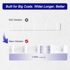  Coat Rack Wall Mount  Towel Racks For Bathroom With 5 Coat Hooks For White