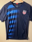 Nike Dri-fit Usa National Team 2018 Soccer Jersey Men s Size Large Blue