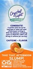6 10-packet Boxes Crystal Light Citrus With Caffeine On The Go Drink Mix