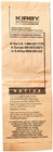  6  Fits For Kirby Vacuum Bags G3 G4 G5 G6 Ultimate G G7 G7d Micron Magic