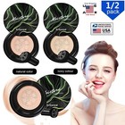 2   Air Cushion Mushroom Head Cc Bb Cream Concealer Foundation Moisturizing Usa
