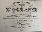 1860 Map Oceania Australia New Zealand Vuillemin With Vignettes Antique Original