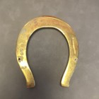 Brass Horseshoe Collectible Decorative Vintage Metalware With Hallmarks