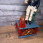 Vintage Uncle Sam Cast Iron Mechanical Bank Patriotic Americana Replica 11   
