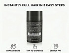 Toppik Hair Building Fibers Black 0 42 Oz Keratin Hair Thickener 5 Pack