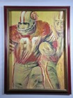 Orginal Vintage Dave Boss David Nfl San Francisco 49ers Oil Painting On Canvas