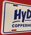 Hyde Chrysler Dealership Booster License Plate Copperhill Tennessee Dealer Mopar