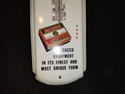 Nice    Rare Orig  Parodi Cigars Thermometer Sign Cigarette Smoking Pipe Tobacco