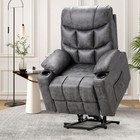 Power Lift Recliner For Elderly Electric Chair With Heated Vibration Massage