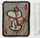 Orig Vietnam War Snoopy Ace Of Diamonds Us Navy Army Usmc Usaf Shoulder Patch