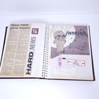 Vintage Metallica Scrapbook Magazine Pics 1980 s Thrash Metal Ticket Scrap Book