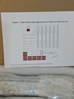Litever Under Cabinet Lighting Kit - 6 Pcs 12 Inches Kitchen Led Light Bars 