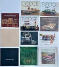 Chrysler dodge plymouth Brochure Lot Of  92  60 s-90 s