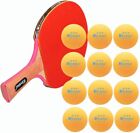 Ping Pong Balls Plastic 60 Pack Table Tennis 40mm Regulation Training Orange
