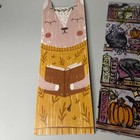 Lot Of 4 Super Cute Cat Themed Die Cut Bookmarks