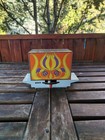Vtg German Bosch At 17 1960 s Hippie Flower Power Toast Maker 