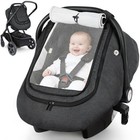 Infant Car Seat Cover Canopy - Warm Winter Protection For Baby Car Seats