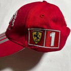 Ferrari Red F1 Champion Cap Michael Schumacher Autographed New Signed