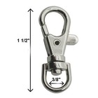 Metal Lanyard Hook Swivel Snap For Paracord Lobster Clasp 50 100 500 Wholesale A