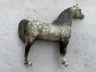 Nice Vtg Breyer Horse  213 Dapple Grey Proud Arabian Stallion Dark Super Wild 