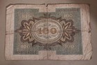 1920 Germany 100 Mark Note