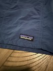 Patagonia Men s Blue Swim Shorts L Solid Drawstring Elastic Waist Pockets
